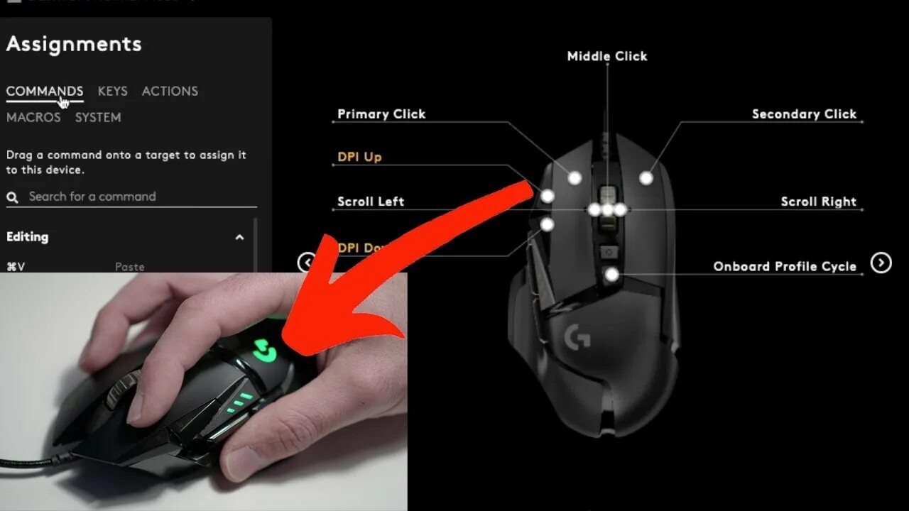 Игровая мышь проводная G502, черный G502, черный, черный - купить по выгодной це
