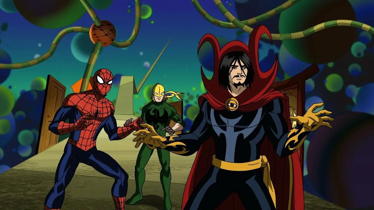Как зовут паук. Ultimate spider-man доктор стрэндж. доктор стрэндж паук 1994.