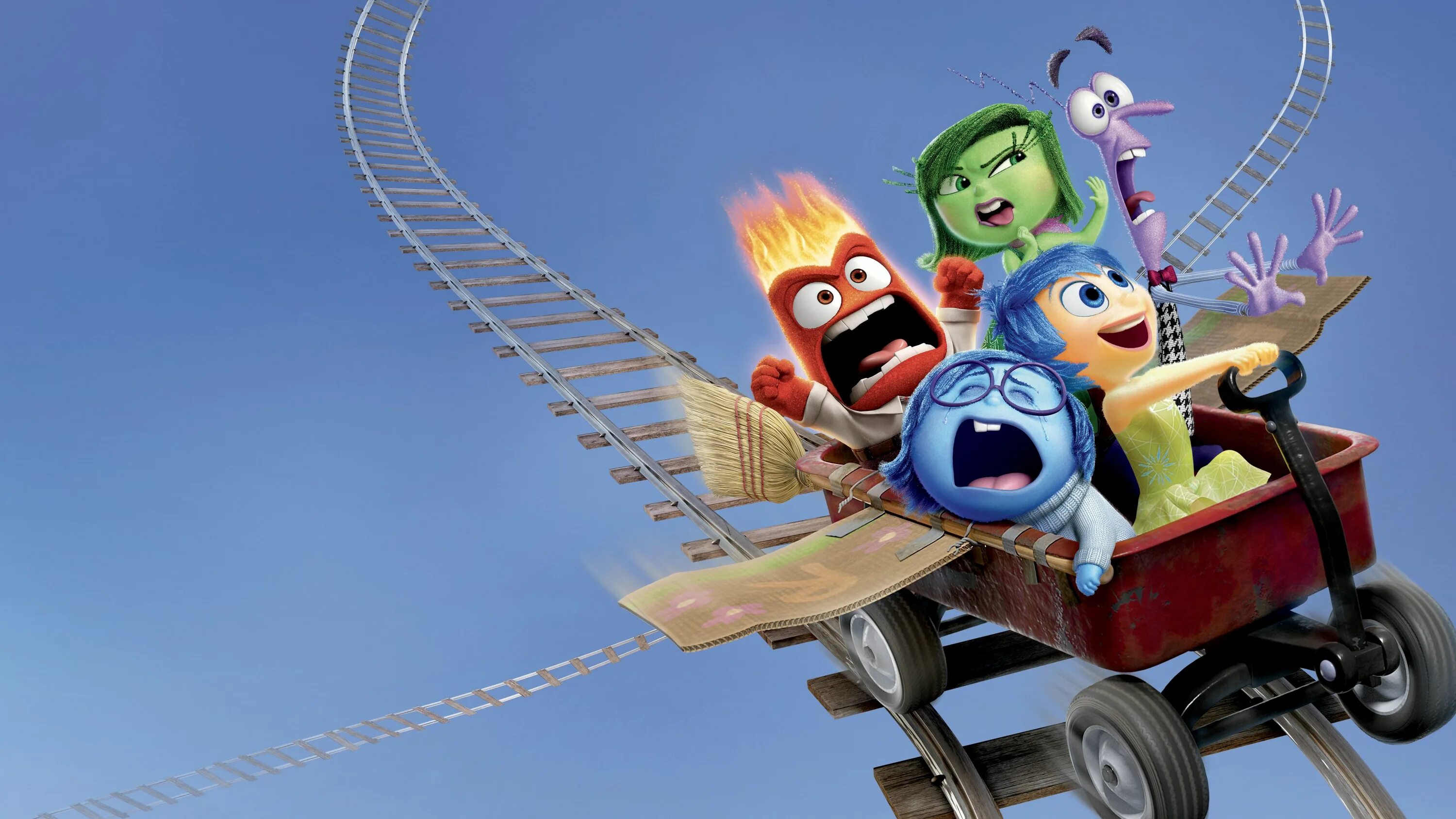 Out disney. Головоломка дисней пиксар. головоломка inside out. уолт дисней головоломка. американские горки мульт.