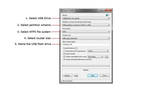 Usb device found