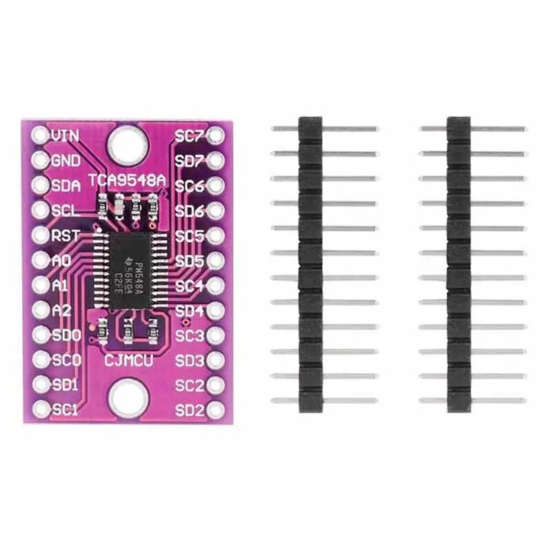 Схема модуля i2c-мультиплексора на 8 каналов CJMCU-9548. I2c мультиплексор. Tca9548a. CJMCU-9548 схема. Bit fan