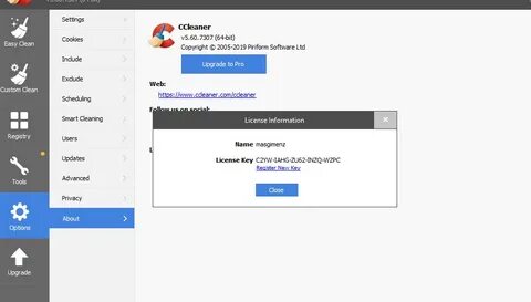 Cleaner pro ключ