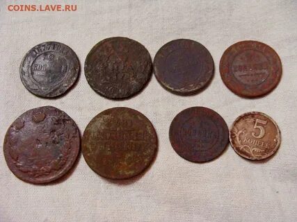 Древнерусская медная монета 4 буквы
