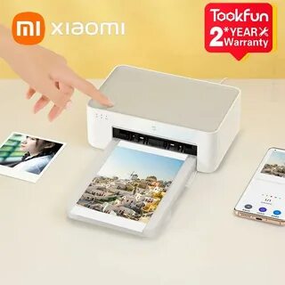Фотопринтер xiaomi mi portable photo printer бумага