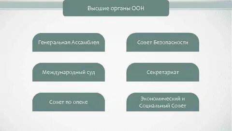 Генеральная ассамблея структура