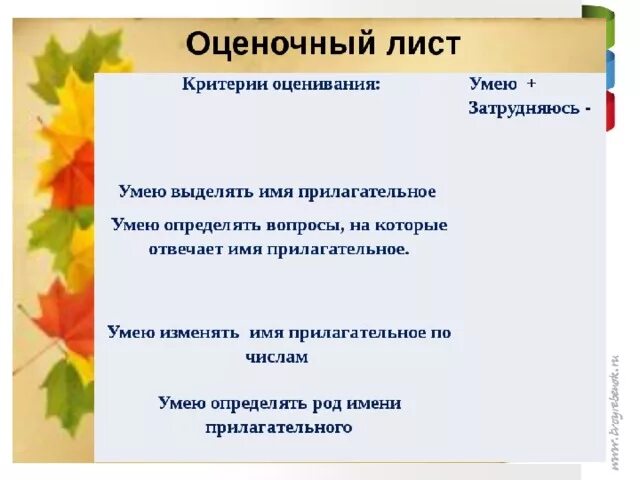 Оценочные прилагательные. Прилагательное оценочный лист. Оценочные прилагательные в русском примеры. Рефлексия по теме имя прилагательное.