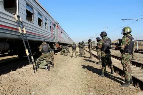 Омон на транспорте