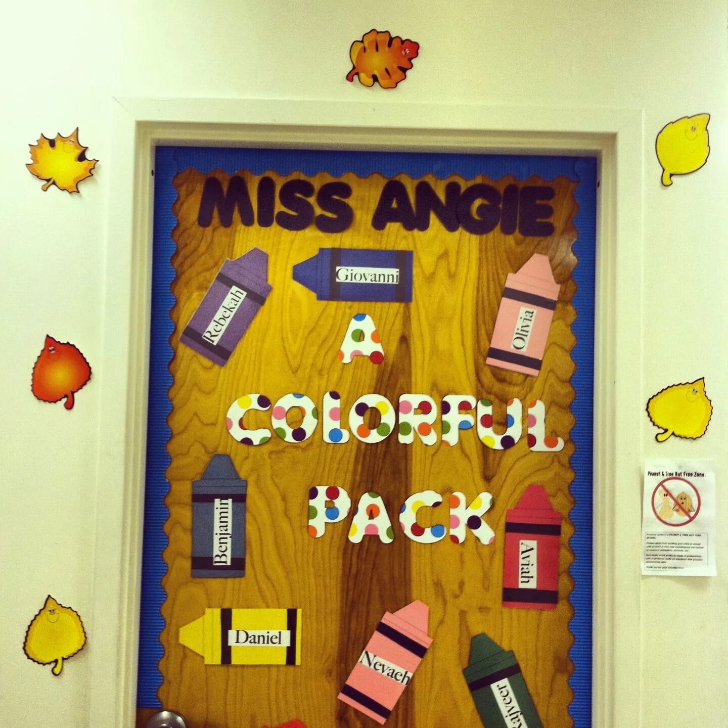 Classrooms doors
