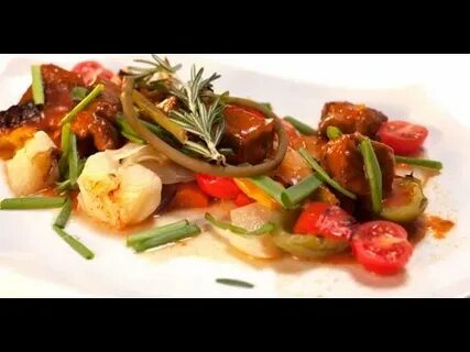 Мясо с овощами быстро и вкусно