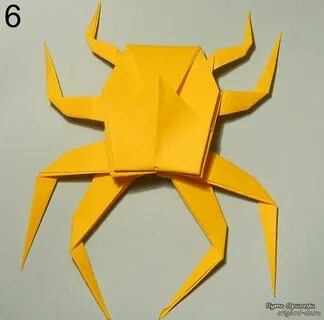 Оригами крабик