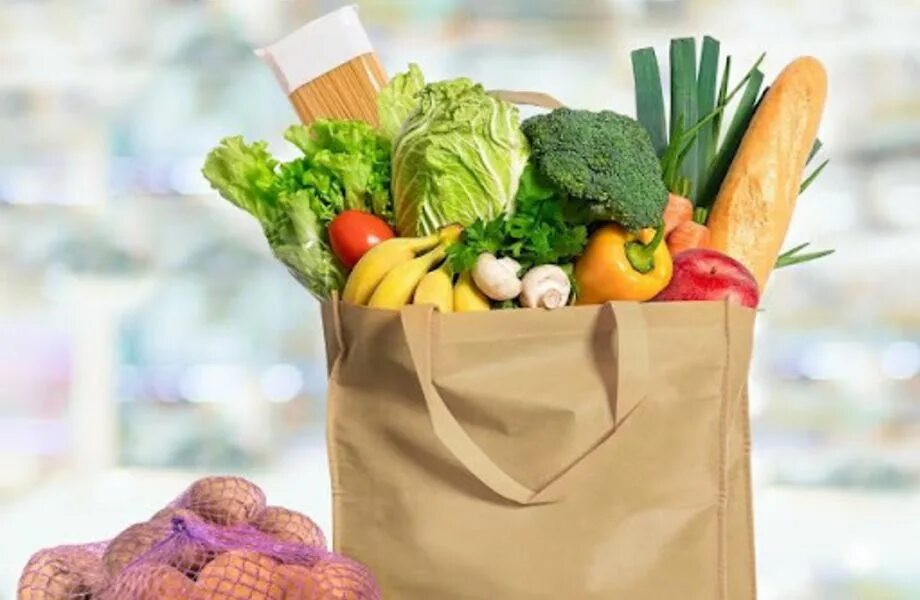 Как оформить доставку продуктов. Пакет с продуктами. овощи в пакете. пакеты для продуктов. продукты питания.