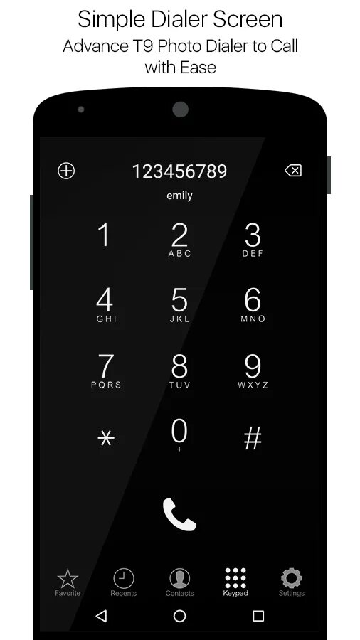 Black call android