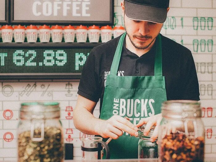 Кофейня кипяточек. Onebucks coffee. кофейня one bucks. one bucks coffee меню. one bucks coffee логотип.