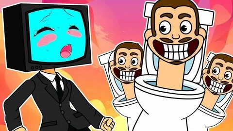 Skibidi toilet анимация