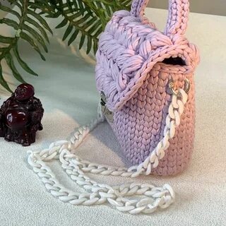 Кросс боди крючком