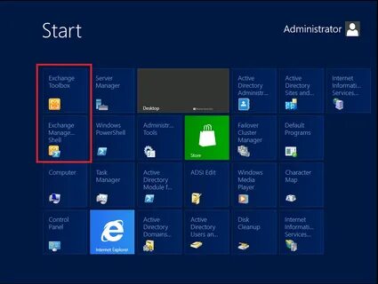 Start admin