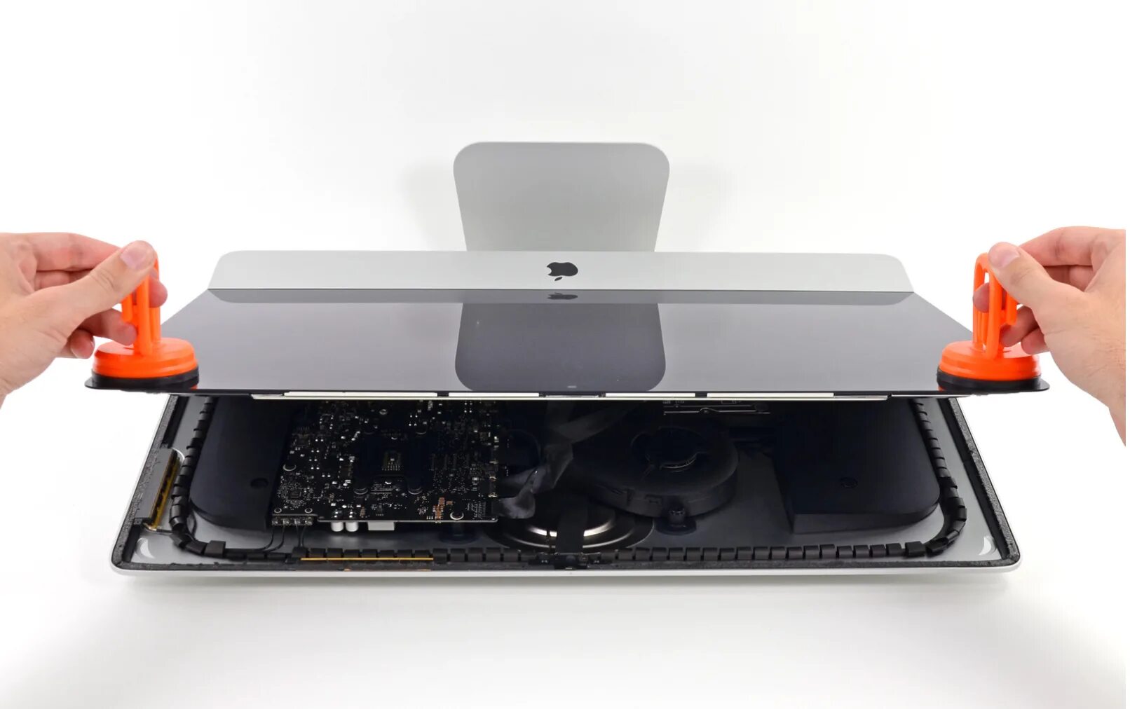 Ремонт IMAC. Чистка матрицы IMAC от пыли. MACBOOK чистка от пыли. Чистка моноблока.