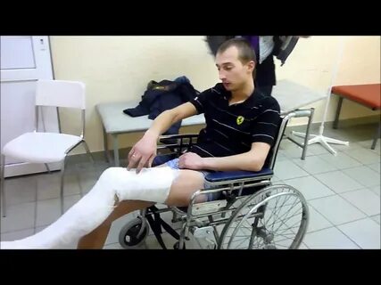 Гипс при переломе пятки