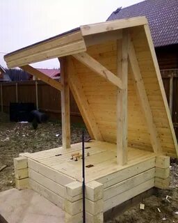 Крыша на колодец своими руками