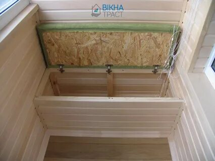 Ящик для хранения на балконе