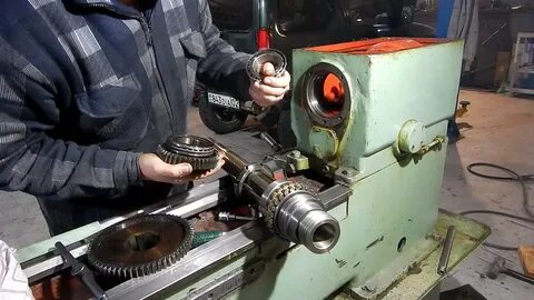Замена подшипников токарного станка