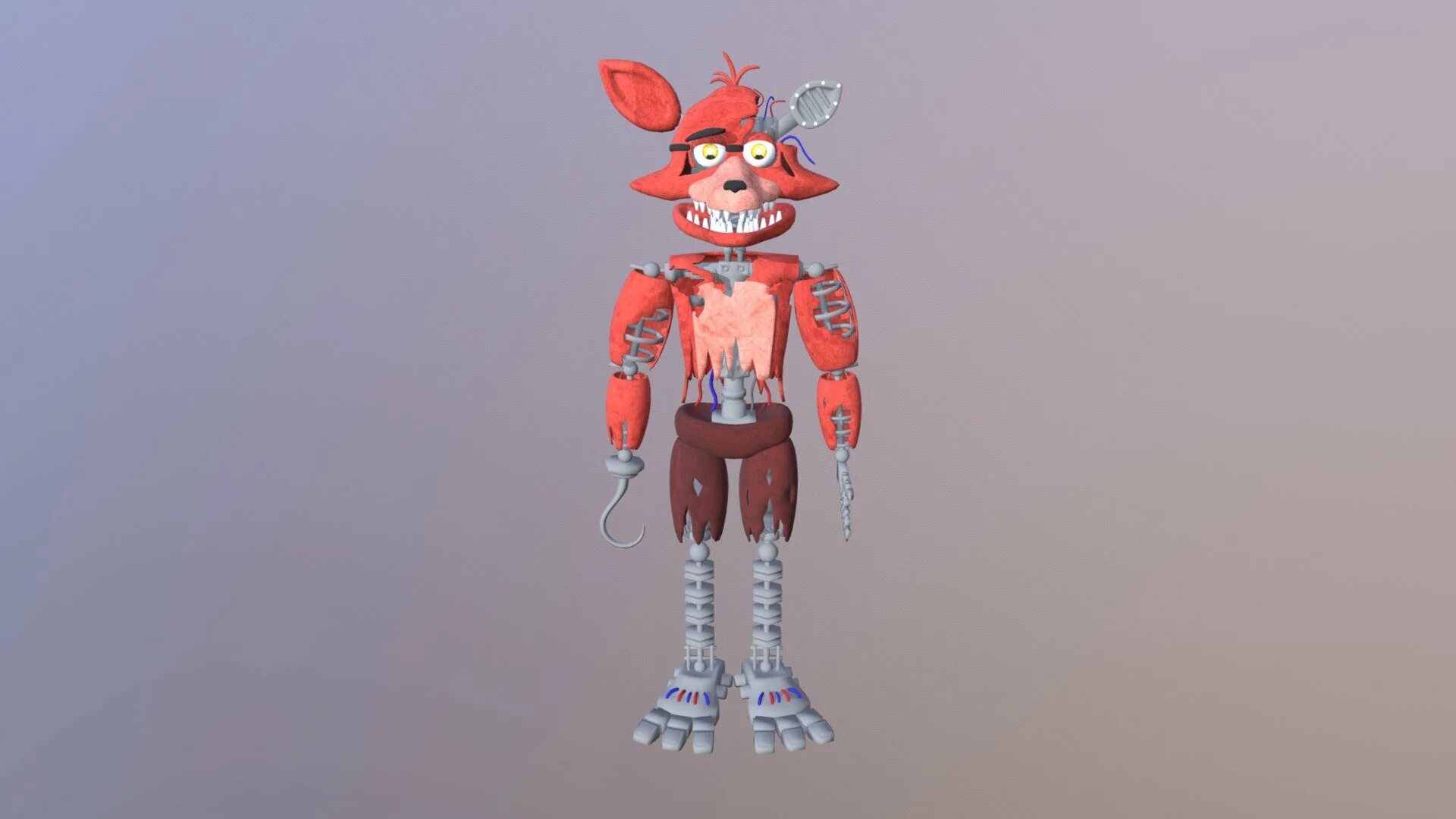 Модели фокси. Олд Фокси 3д. Фокси ФНАФ 3д модель. Withered Foxy. Олд Фокси 3д модель.