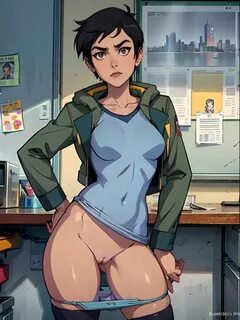 female only, flashing pussy, lois lane (my adventures with superman), m...