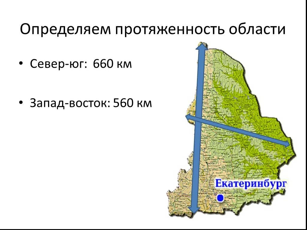 Длина россии с севера на юг. Протяжённость Свердловской области с севера на Юг. Протяженность Свердловской области. Протяженность с севера на Юг. Крайние точки Свердловской области на карте.