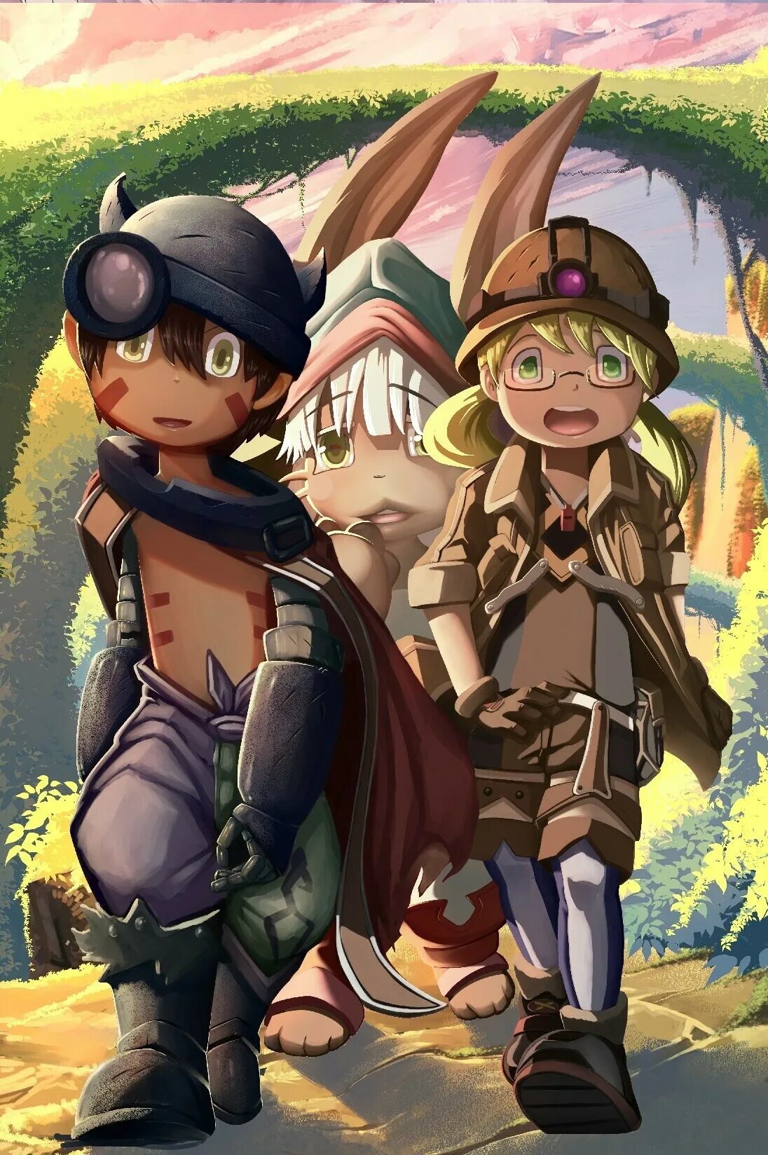 Made in abyss бездна. Аниме made in abyss 2. Аниме созданный в бездне 1 сезон. Made in abyss (созданный в бездне) 2017. Made in abyss рико взрослая.