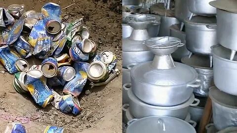 В алюминиевой посуде можно расплавить