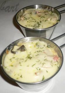 Ингредиенты для жульена с курицей и грибами