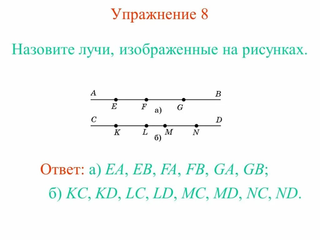 Две точки на прямой сколько лучей. Сколько лучей изображено на рисунке. сколько лучей изображено на картинке. сколько различных лучей изображено на рисунке. назовите лучи изображенные на рисунке.