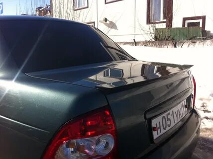 Спойлер цвет