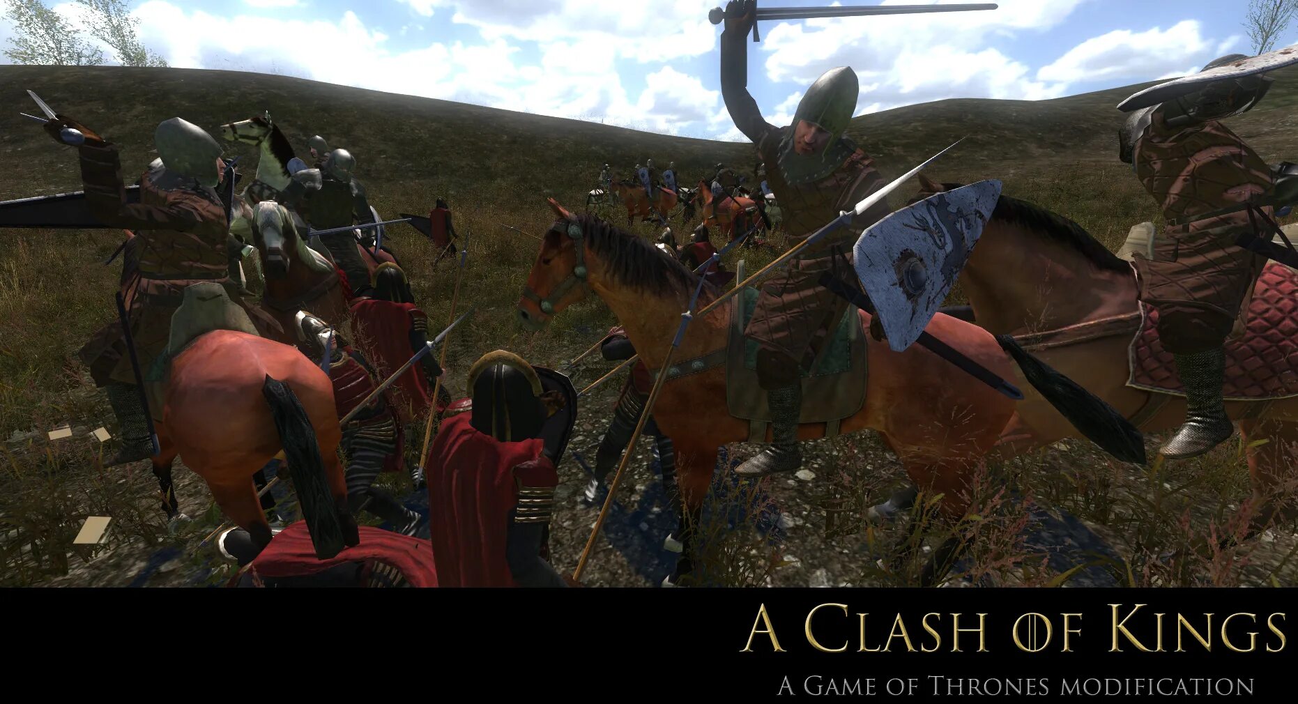 Mount and Blade: Warband – a Clash of Kings. Маунт энд блейд Ланнистеры.