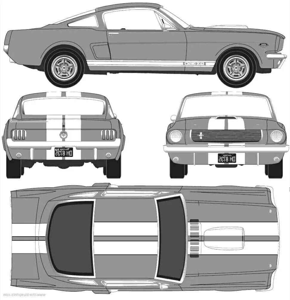 Референс машины. Форд Мустанг Blueprint. Ford Mustang Shelby gt500 1967 чертеж. Ford Mustang Shelby gt500 чертеж. Форд Мустанг 1967 габариты.