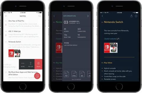 Note app
