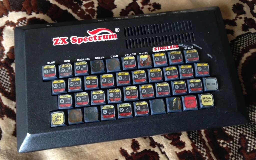 Клавиатура ZX Спектрум. ZX Spectrum 80. ZX Spectrum 48. ZX Spectrum 1992. Спектрум 7 класс