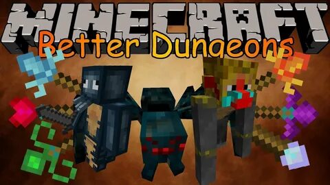 Майнкрафт мод better dungeons