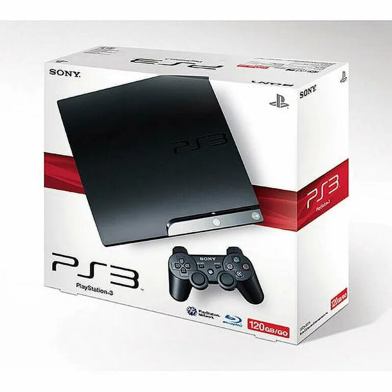 Пс3 обзоры. PLAYSTATION 3 Slim 120gb. Sony ps3 Slim разъемы. Коробка ps3 super Slim. Игровая приставка Sony PLAYSTATION 3 Slim 160 ГБ.