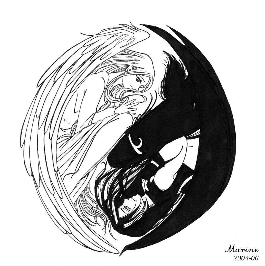 Инь янь тату эскиз. Куроми инь янь. Эмблема инь янь. Трафарет инь янь на стену. Куроми инь янь.