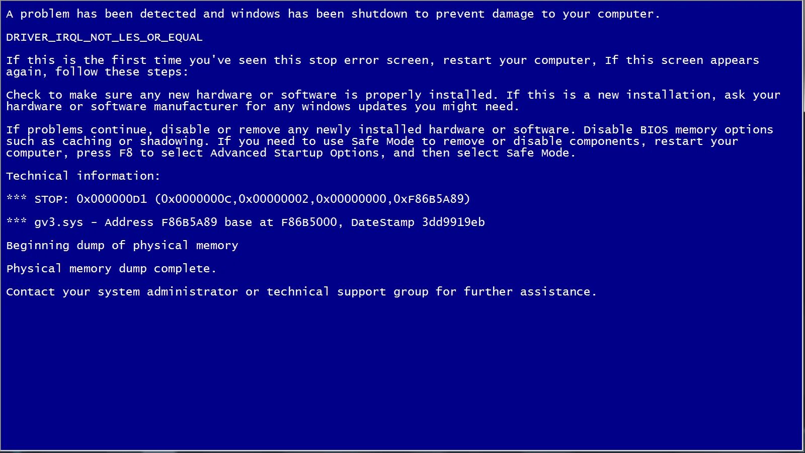 Экран смерти виндовс 7. Синий экран смерти Windows 7 1280 1024. BSOD синий экран смерти. Экран ошибки.