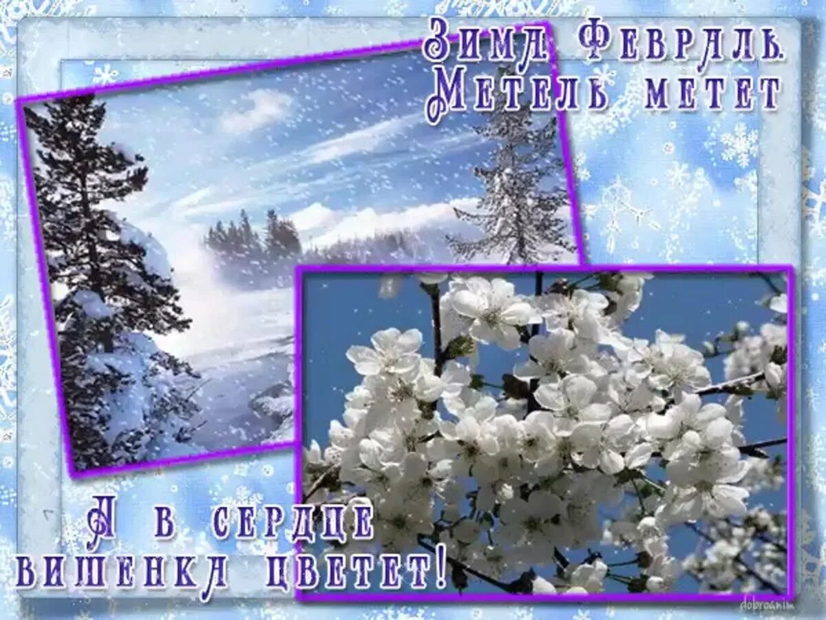 Здравствуй март доброе утро
