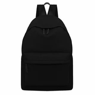 Black black backpack
