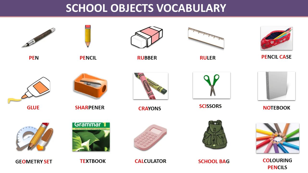 School subjects предметы. School objects слова. Карточки School things. Лексика канцелярия на английском.