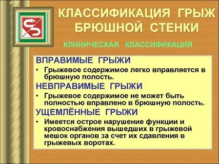 Название грыжи