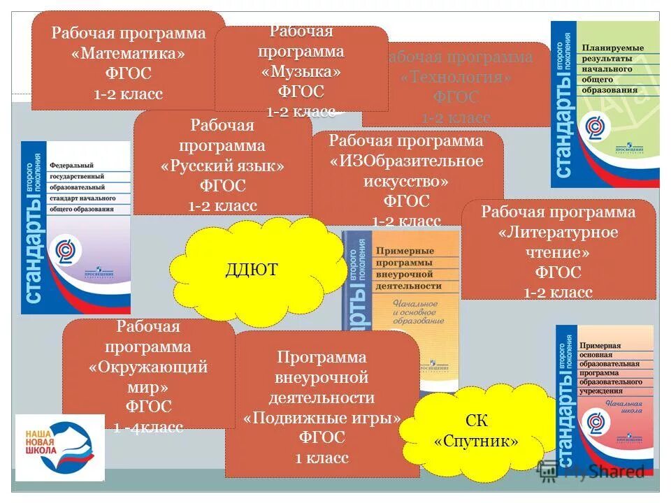 Виды рабочих программ фгос