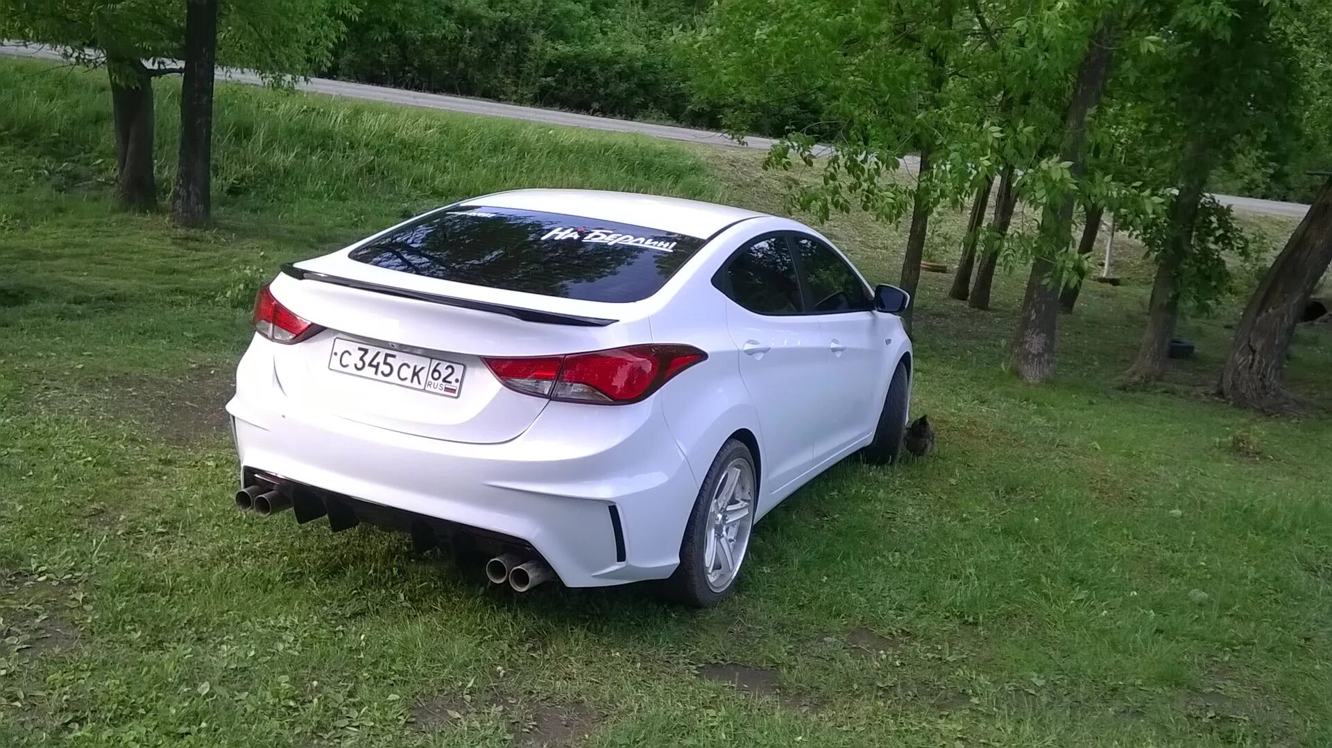 Hyundai Elantra 5 Tuning. Hyundai Elantra 2015 Tuning. Хендай Элантра 20022. Elantra 5 MD сзади