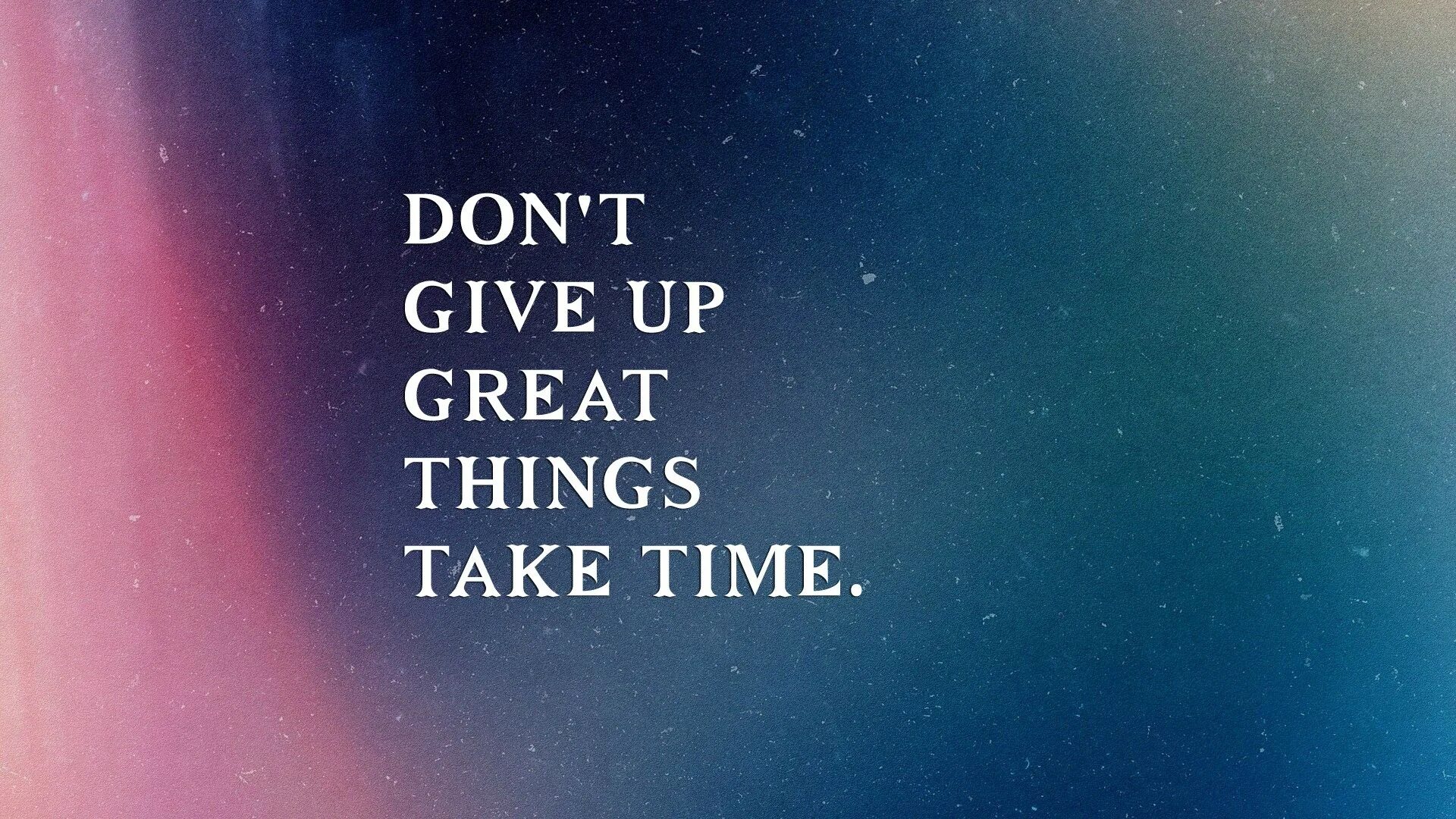 Make give up