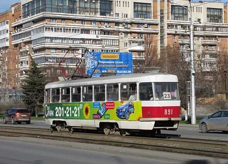 23 трамвай самара