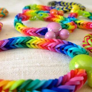Плетение резинками rainbow